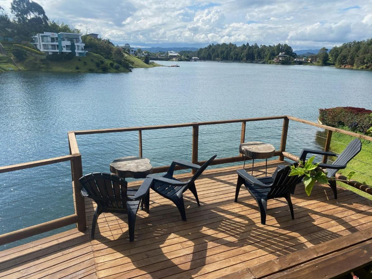 Ecolodge Bahia Del Penon Guatape Luaran gambar